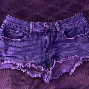victoria secret pink denim shorts
